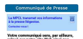 Communiqué de presse